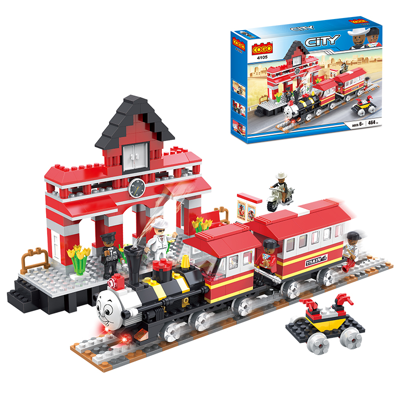 Vasútállomás vonattal